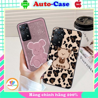 Ốp Xiaomi Redmi Note 11 4G / Note 11S / Note 11 Pro 5G in hình Gấu, Bear, Bearbiick, Caro cao cấp