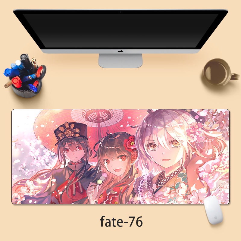 Lót ChuộT + BàN PhíM Cỡ LớN In HìNh Anime Fate 700x300
