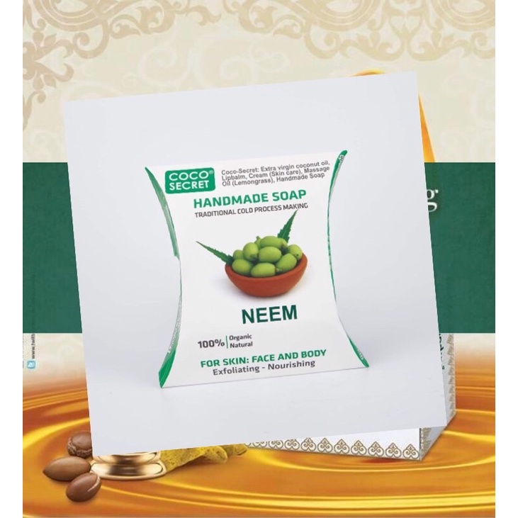 Combo 10 xà bông dừa coco secret (&gt;100gr /bánh)
