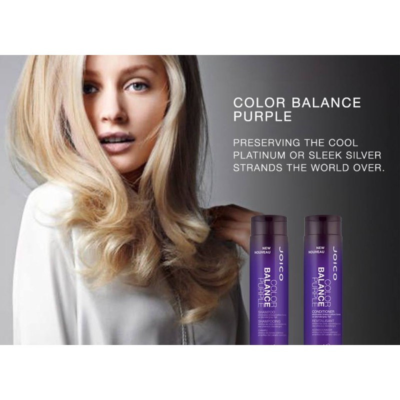 Dầu xả tím khử vàng JOICO Color Balance Purple 300ml