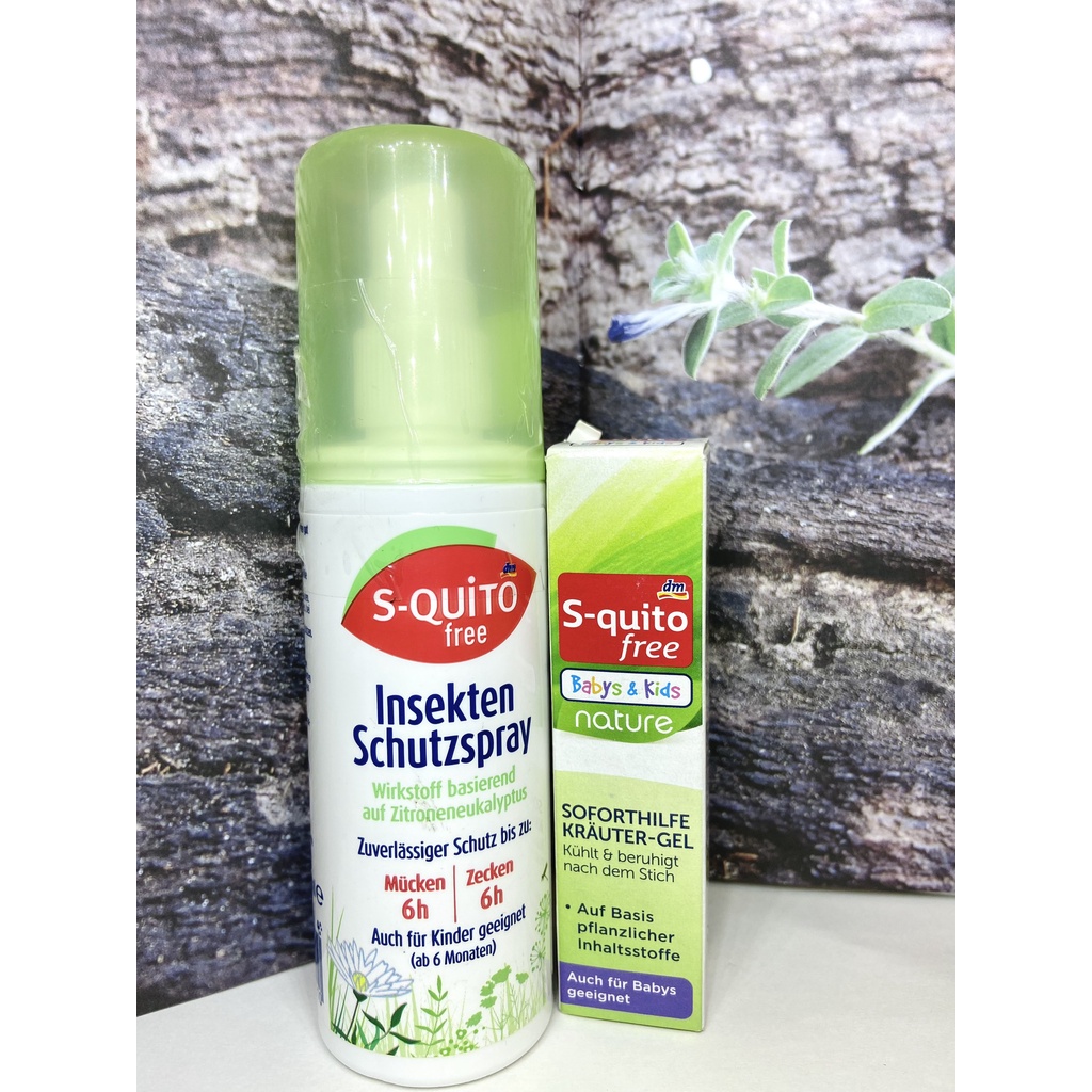 Gel/kem bôi chống côn trùng đốt S - Quito Free