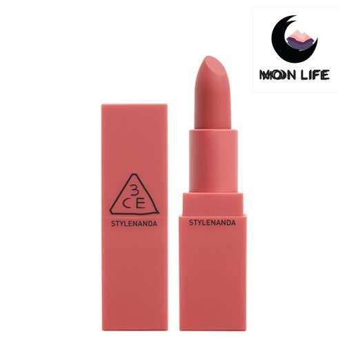 Son thỏi 3CE Stylenanda Lip Color 221 Mellow Flower - Hồng Đất