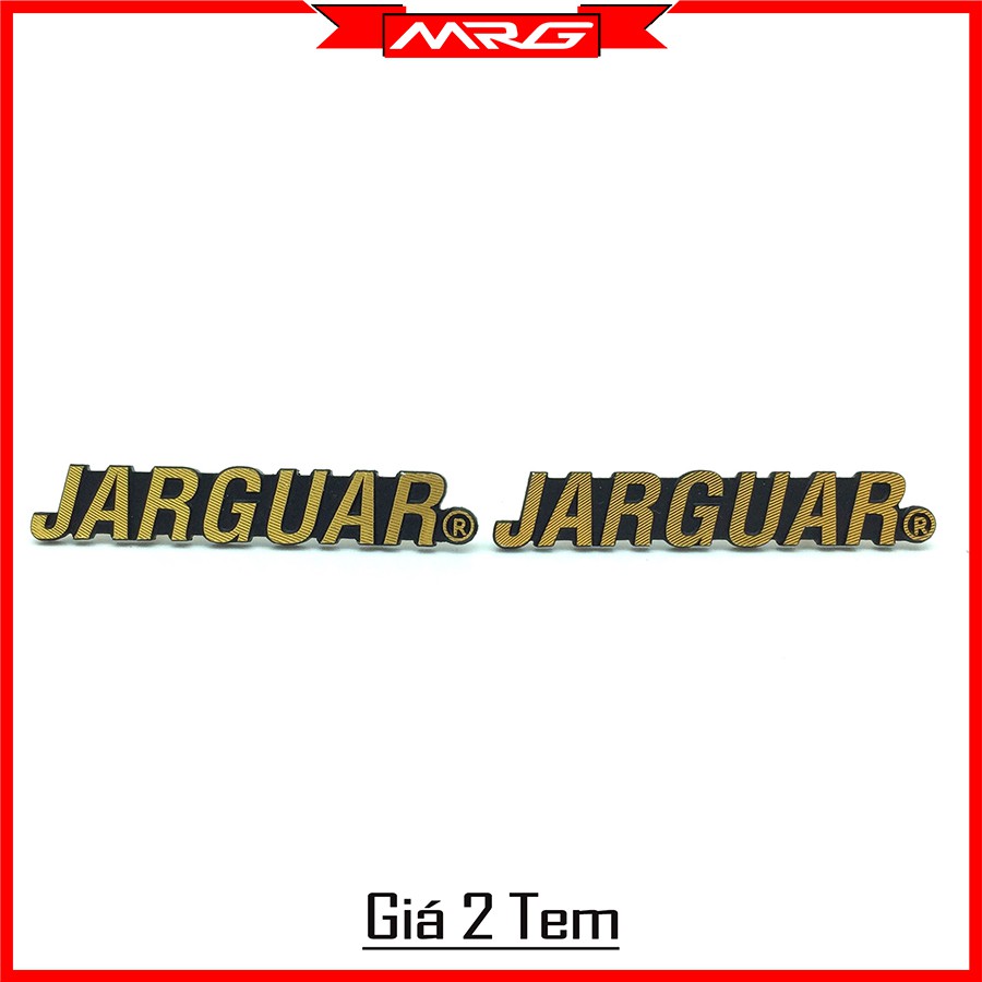 Logo JARGUAR nhôm giá 2 cái - MrG