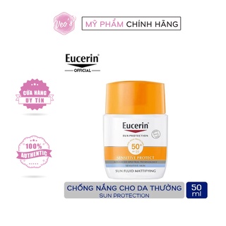 Kem chống nắng Eucerin Sun Fluid Sensitive Protect SPF 50+