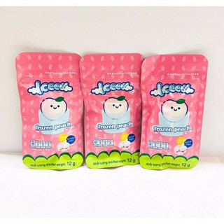 Kẹo Icee gói vị cam, đào 12gr