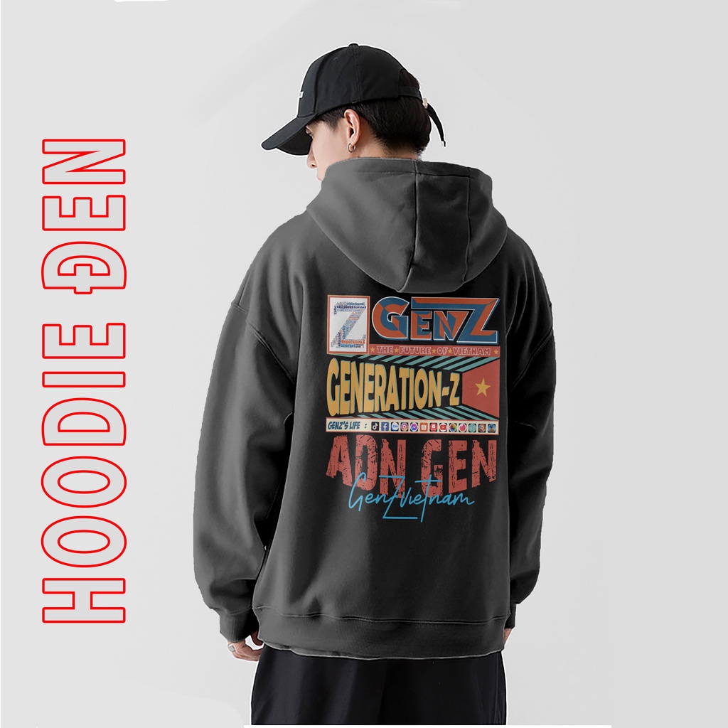 Áo hoodie nam nữ UNISEX - áo nỉ mũ hoodie thu đông phong cách thời trang ulzzang nhiều màu chất nỉ bông dày đẹp HD15