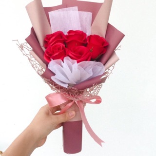 Hoa sáp bó 5 bông giá rẻ