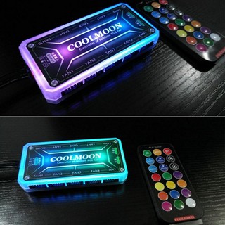 HUB RGB Coolmoon cho Fan Led RGB và đèn Led RGB