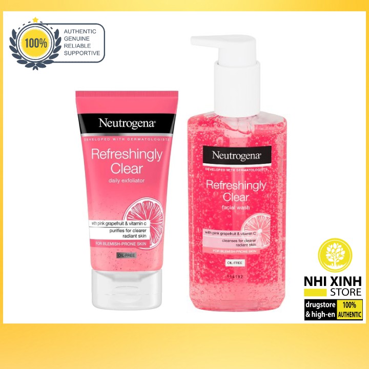 [SIÊU SALE] Sữa Rửa Mặt Neutrogena Pink Grapefruit & Lime