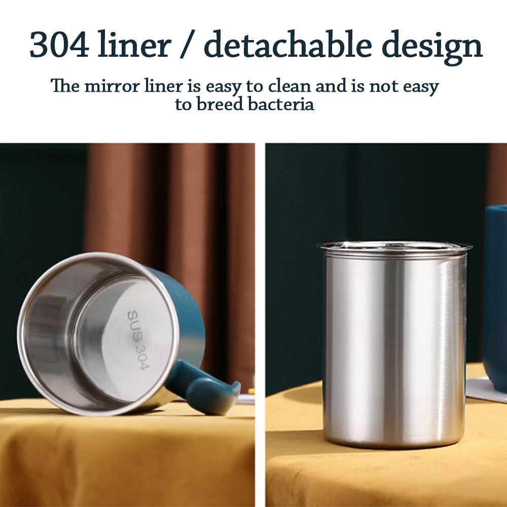 Cốc Inox 304 Có Thể Tháo Rời Đựng Cà Phê LAKAMIER 550ML