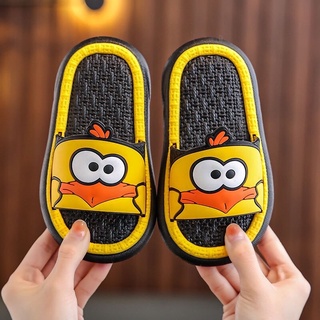 Dép cho bé,Dép hoạ tiết gà đen,khủng long đáng yêu cho bé