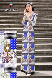 Vai ao dai co ba sai gon