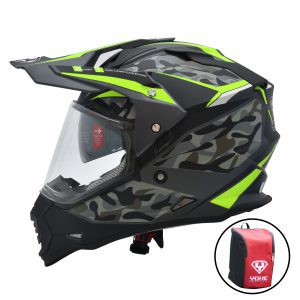 Bán buôn - Mũ bảo hiểm Full.Face Dual Sport Yohe 632A Adventure - Mũ cào cào, chuyên Motor địa hình