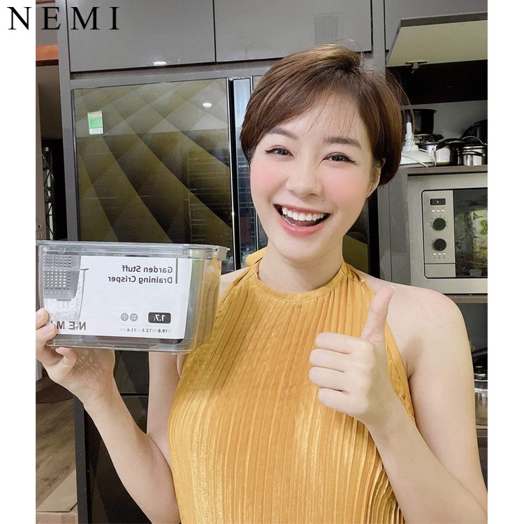 Hộp Đựng Thực Phẩm Tủ Lạnh 2 Lớp SHIMOYAMA Có Lỗ Thoát Nước, Có Khóa Thoát Khí, Dễ Dàng Bảo Quản Rau Củ | BigBuy360 - bigbuy360.vn