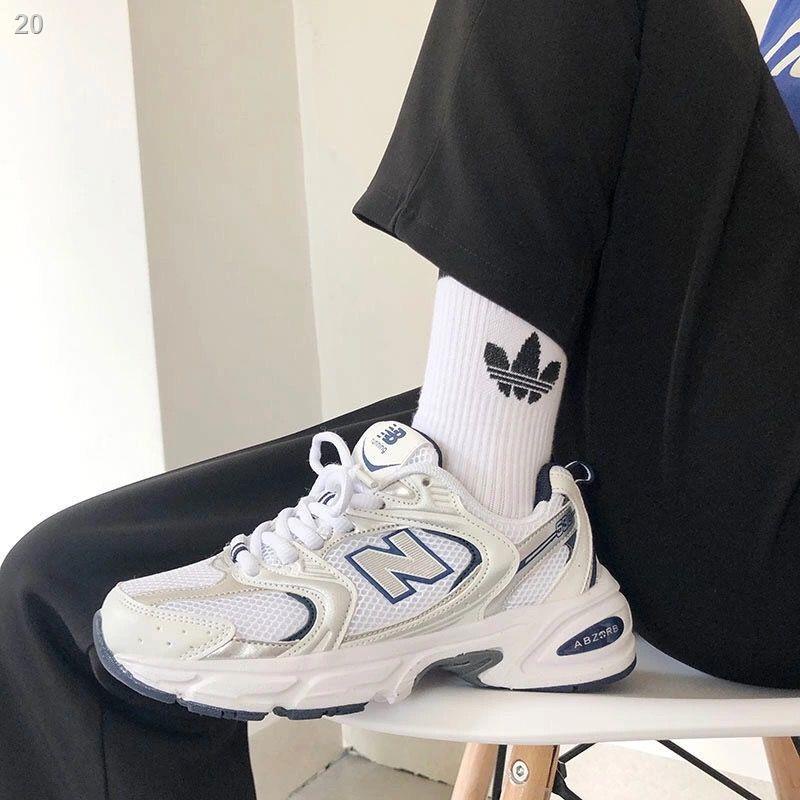 New Wild NB Korea MR530SG giày thể thao thoáng khí retro cũ nữ Harajuku phong cách giản dị chạy bộ nam
