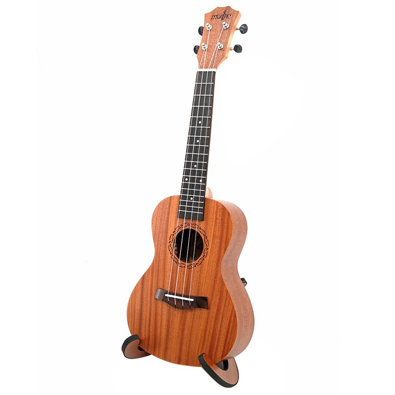 Concert Ukulele Kits 23 Inch Rosewood 4 Strings Hawaiian Mini Guitar With Bag Tuner Capo Strap Stin