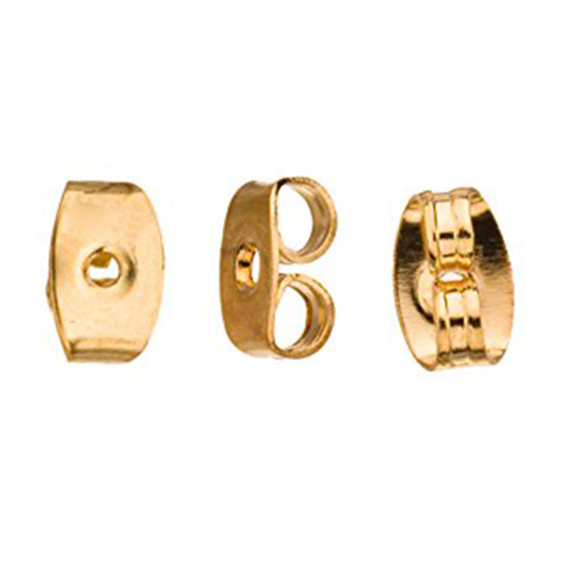 Set 10 nút chặn khuyên tai bằng đồng tiện lợi chất lượng cao