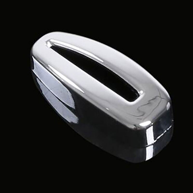 Khung Dán Trang Trí Công Tắc Đèn Pha Xe Hơi Ford New Fiesta MK7 Ecosport Bằng Abs Mạ Crom