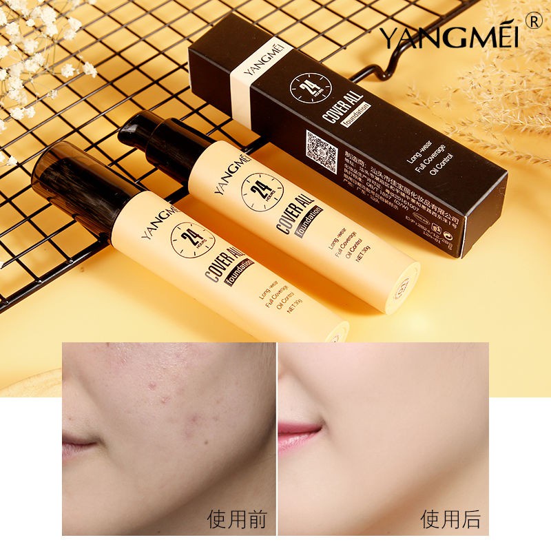 (Hàng Mới Về) Kem Nền Dạng Lỏng Che Khuyết Điểm Kiểm Soát Dầu Dưỡng Ẩm Kéo Dài 24 Giờ | BigBuy360 - bigbuy360.vn