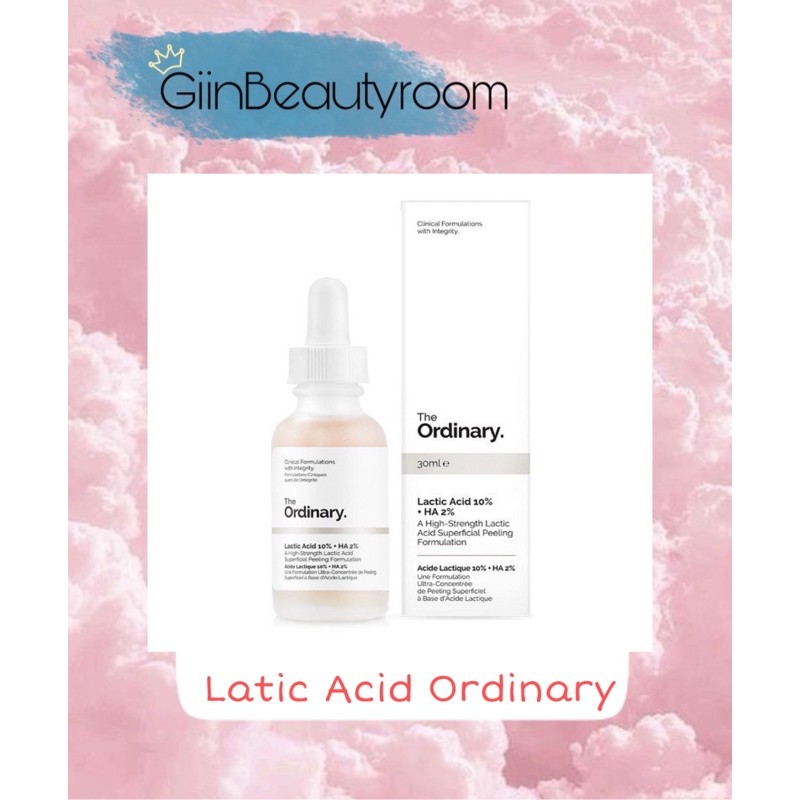 Serum Latic Acid The Ordinary