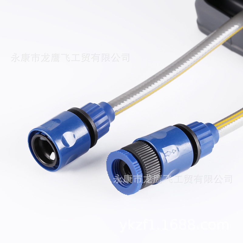 Bộ vòi rửa xe tưới cây giãn nỡ ống nước 12m tăng áp lực nước chống gãy gập ống