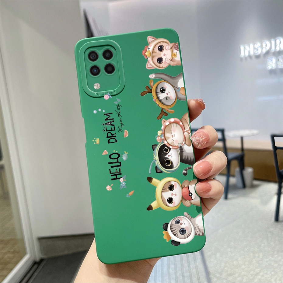 Ốp Điện Thoại Silicon Dẻo Mềm Bảo Vệ Toàn Diện camera Cho SAMSUNG Galaxy A22 A 22 4G 5G
