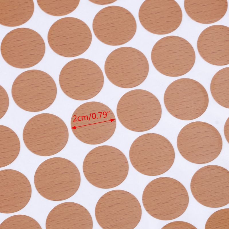 Bộ 60 Miếng Gỗ Tự Dính 20mm