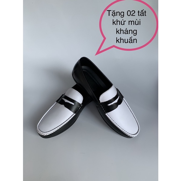Giày Lười - Loafer nam, đế cao su liền