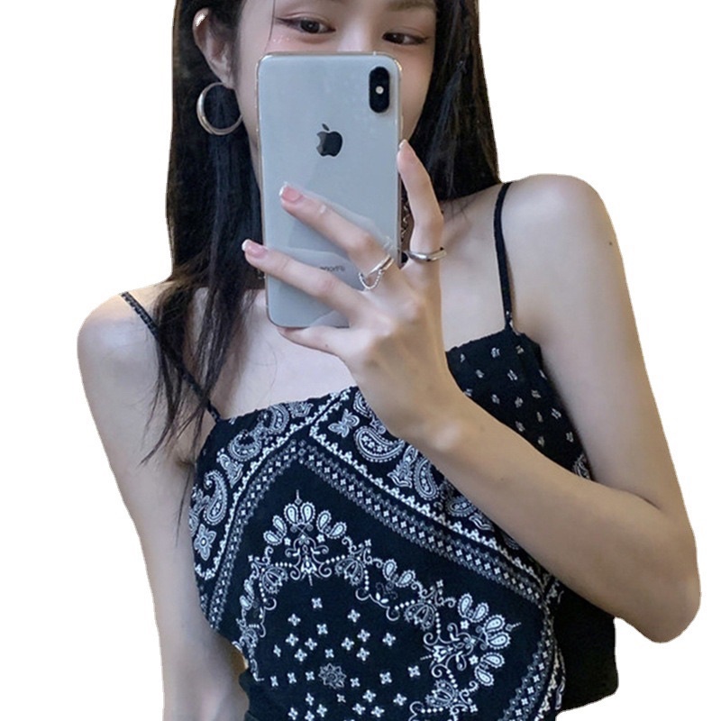 [HOT]❤️ÁO YẾM 2 DÂY THỔ CẨM Chất Lụa