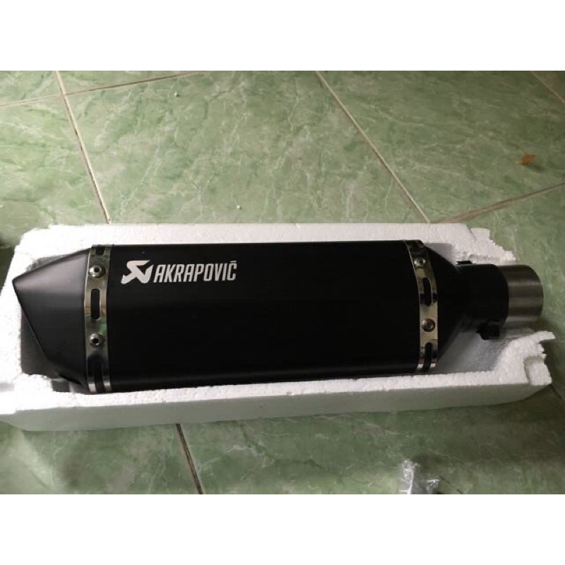 Pô thể thao Akrapovic nhập , lon dầy