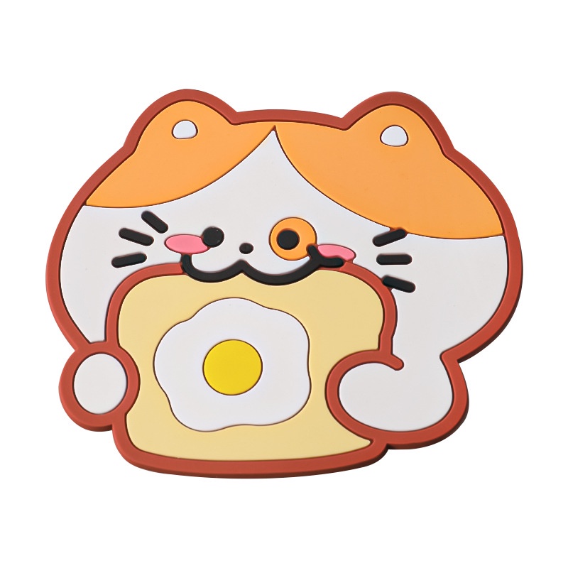 Thảm Lót Bàn Ăn Bằng PVC Hình Tàu Lửa Hoạt Hình Dễ Thương