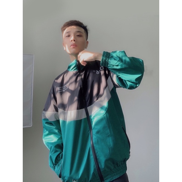 Jacket ( áo khoác dù ) / Re / - Dark green