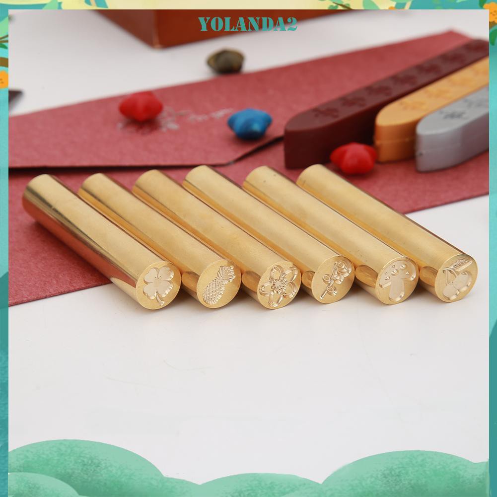 Con dấu sáp niêm phong bao thư bằng đồng thau thiết kế cổ điển