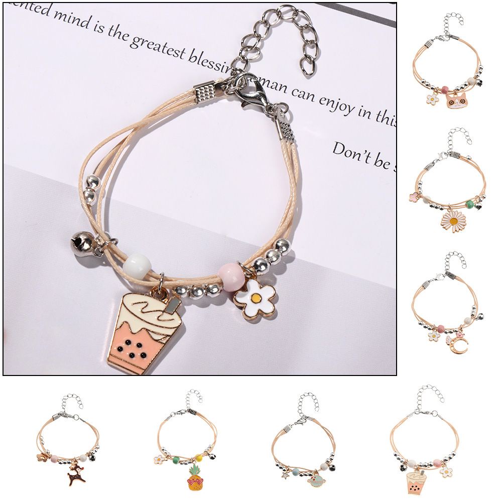 Vòng Tay Tình Bạn Bện Hạt Sáng Tạo Thời Trang Cho Nữ Mihan1