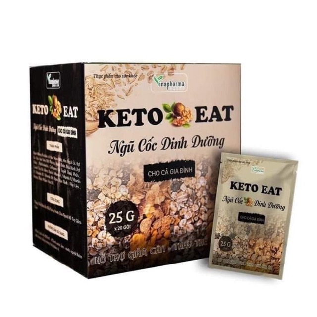 NGŨ CỐC DINH DƯỠNG GIẢM CÂN KETO EAT