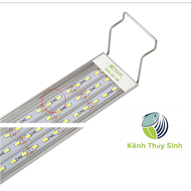 Đèn LED thủy sinh cao cấp của Wyin ( công ty ZRDR ), dải quang phổ tốt, đáp ứng đầy đủ ánh sáng cho cây sinh trưởng
