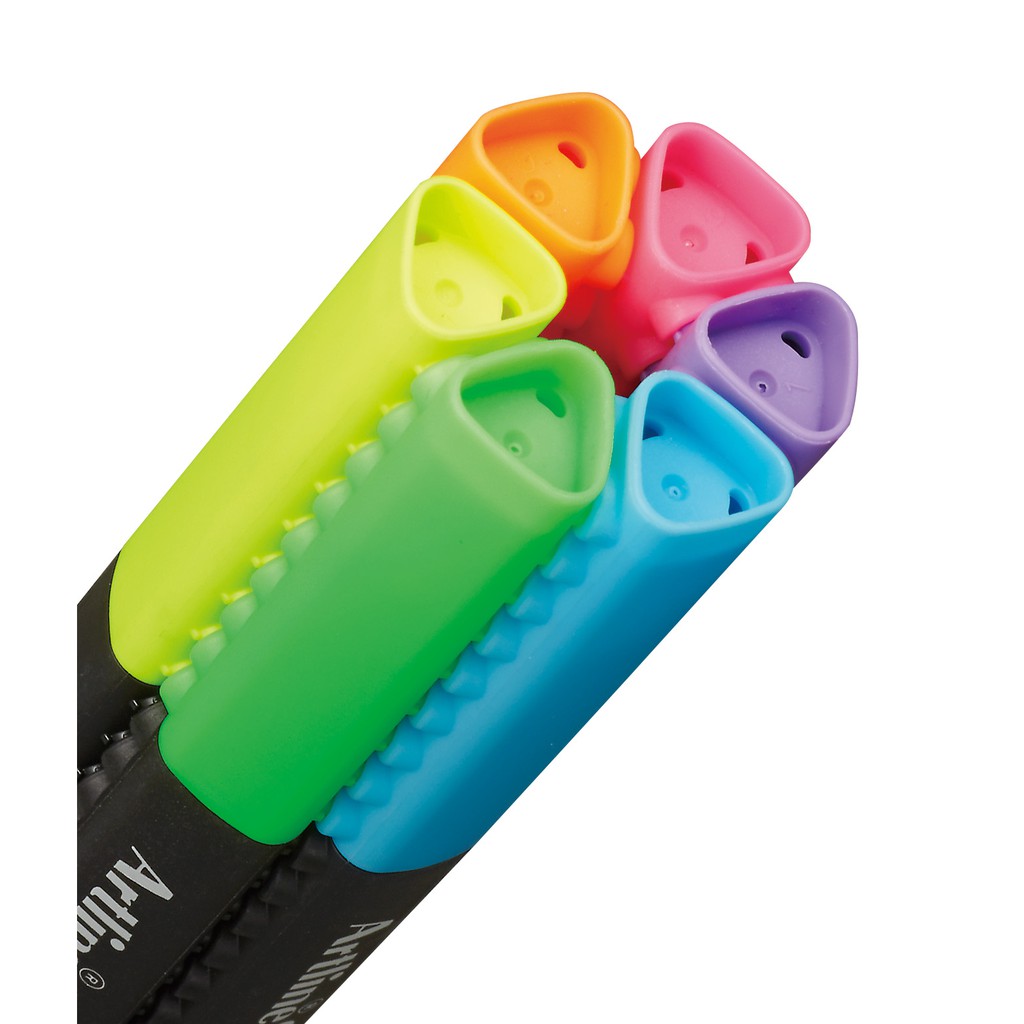 Combo 6 bút đánh dấu Artline Stix ETX-600 - Neon Colors