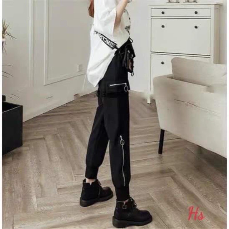 [ Mã FAMAYWA giảm 10K đơn 50K] quần jogger kaki khoá chân, quần joggers khuyên túi Hs | BigBuy360 - bigbuy360.vn