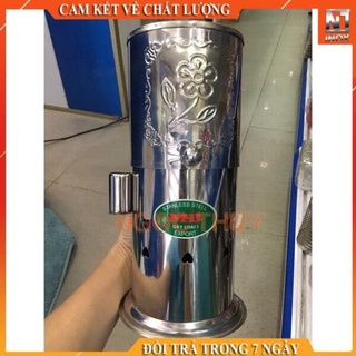 Ống đũa inox tròn có nắp