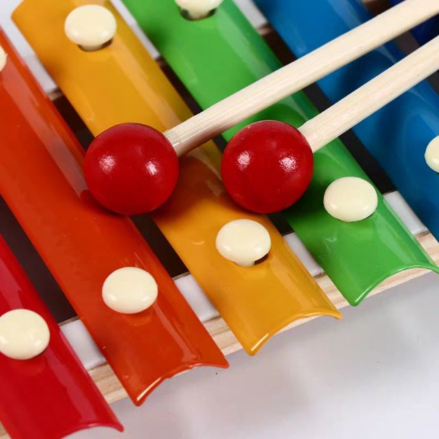 Đồ chơi - Đàn gỗ 8 âm cho bé cảm thụ âm nhạc XYLOPHONE