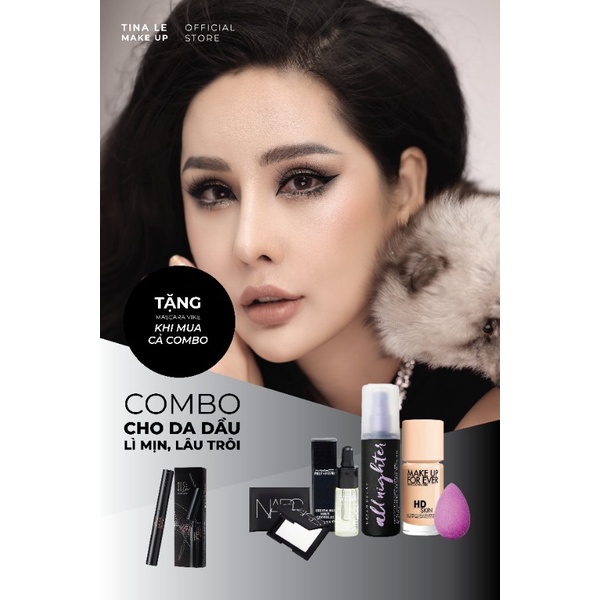 Combo bộ mỹ phẩm cho da dầu lì mịn, lâu trôi