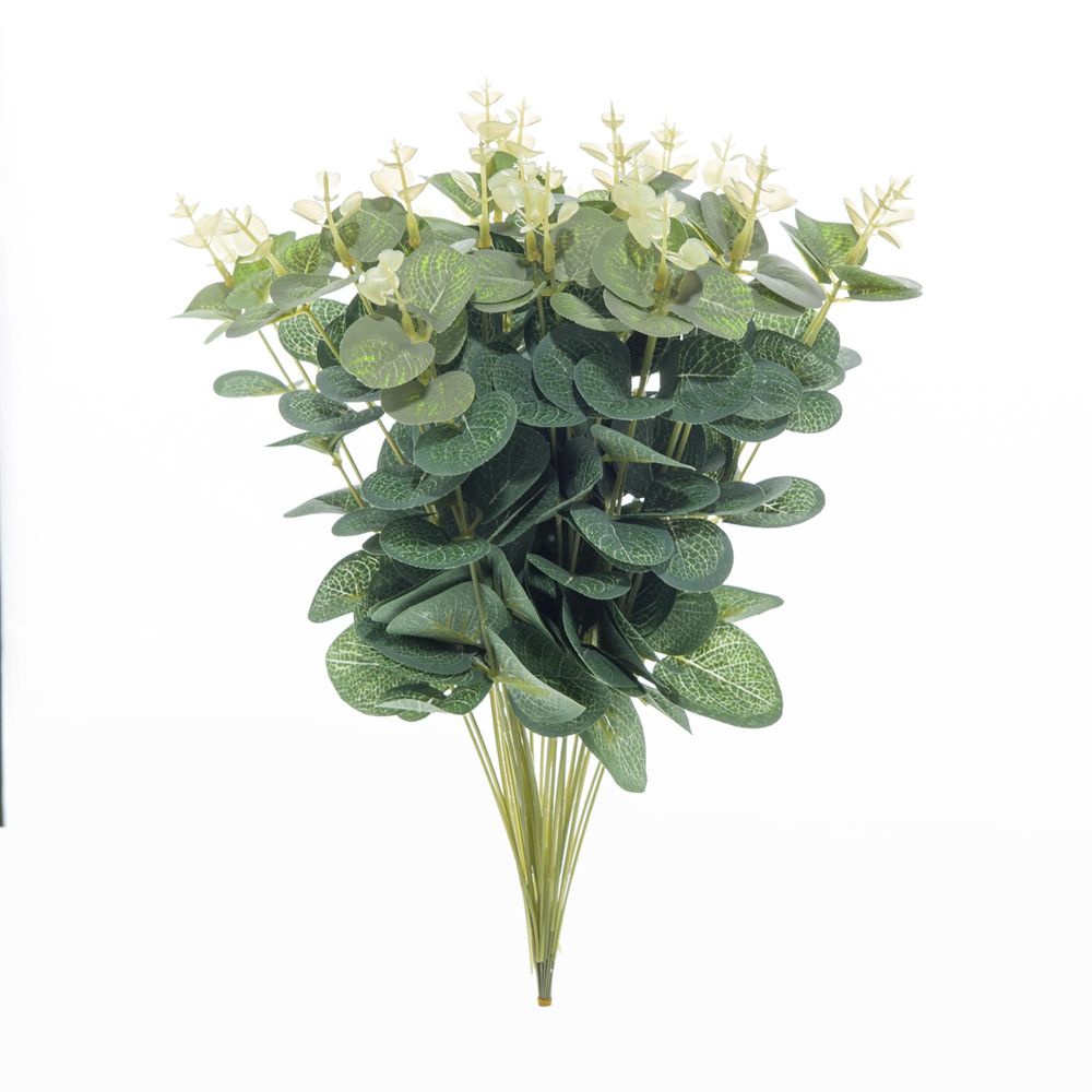 Set 10 nhánh cây lá giả kiểu dáng đẹp mắt dùng trang trí giáng sinh/đám cưới