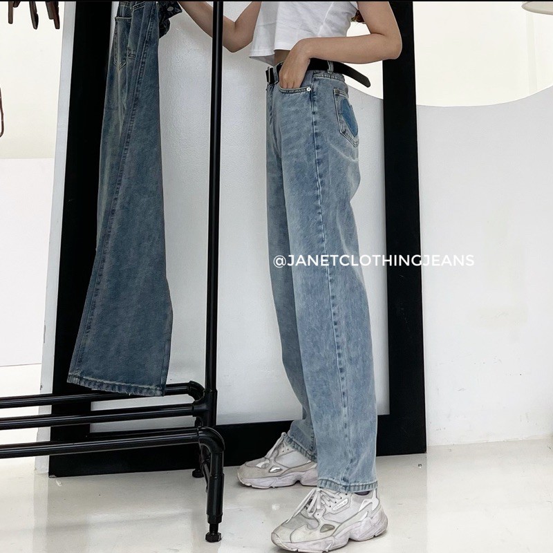 Quần ống dung túi Tim 8003