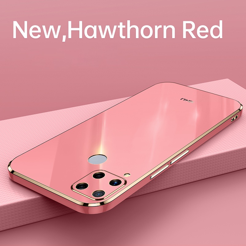 Ốp Điện Thoại Viền Thẳng Bảo Vệ Camera Dành Cho OPPO A52 A72 A92 A54 4G A73 5G A93 5G A93S A95 A7X