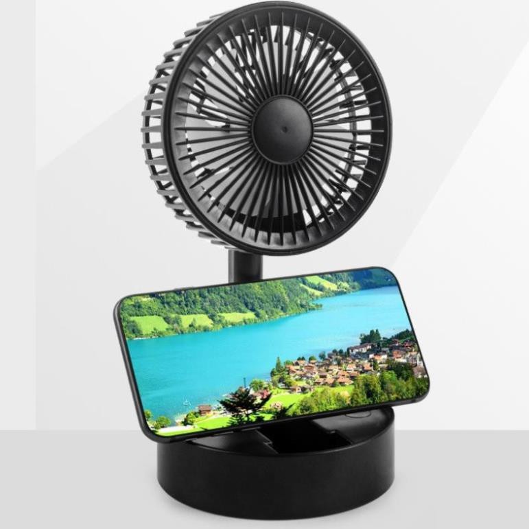 Quạt Tích Điện mini Fan A9, Để Bàn Nhỏ Gọn, Sạc USB Tích Điện Tiện Dụng, Sử Dụng  An Toàn, Hót 2021 | BigBuy360 - bigbuy360.vn