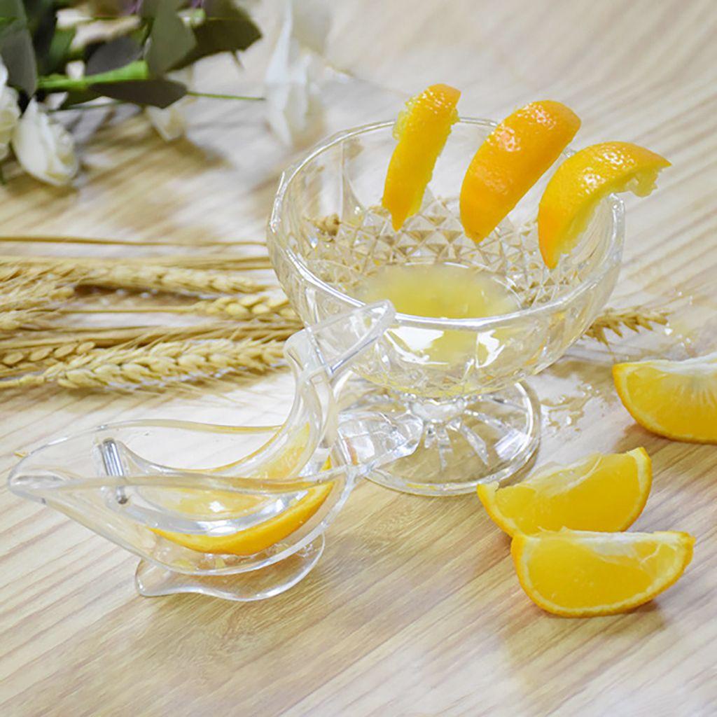 Kẹp Ép Nước Chanh Trong Suốt Tiện Dụng Cho Nhà Bếp / Quầy Bar