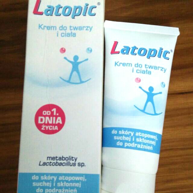 [Hàng balan chính hãng] kem dưỡng ẩm Latopic 75ml