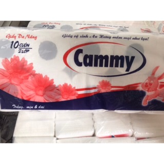  Giấy vệ sinh Cammy (10 cuộn/ bịch)