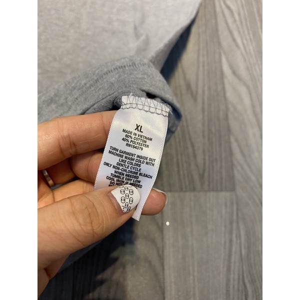 Áo phông cotton aero nam size XL á