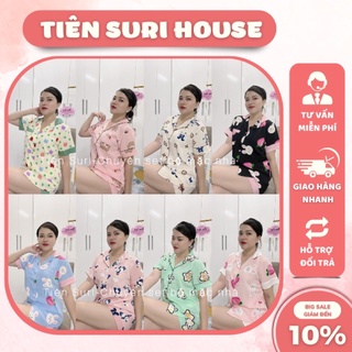 Đồ bộ mặc nhà pyjama đùi lụa mango cao cấp booboo- tiên suri house